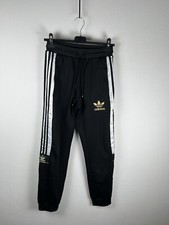 Adidas Pantaloni Uomo Nero Oro Bianco XS Sportivi Men TrackPants Trouser