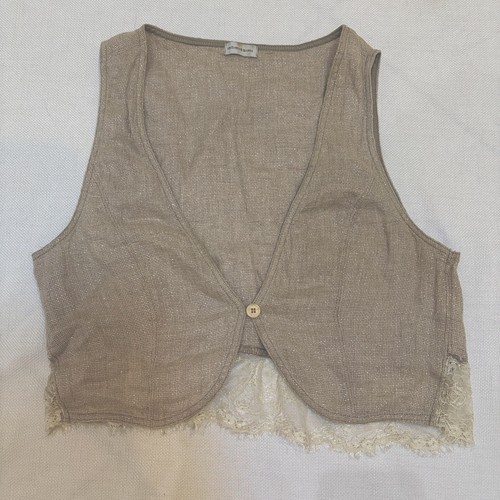 Gilet intimissimi lino pizzo - intimissimi,