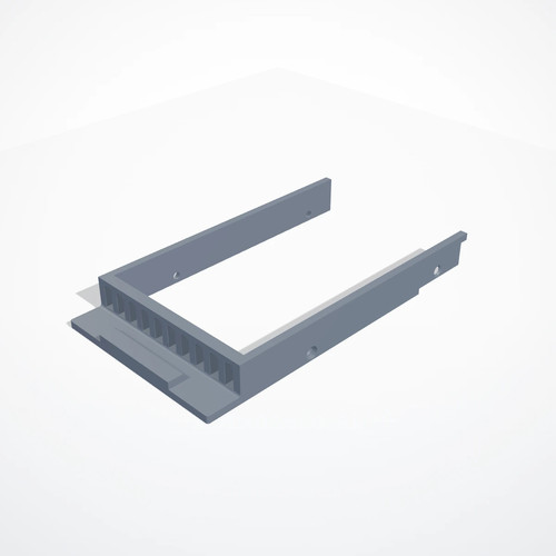 Caddy stampato per hard - stampato, 3d