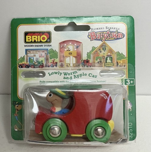 Brio busytown lowly - worm, e