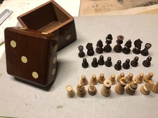 SCACCHI  con custodia a cubo