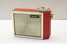 SONY 1R-81 nel raro colore ARANCIO micro radio vintage a transistor anni '60-'70