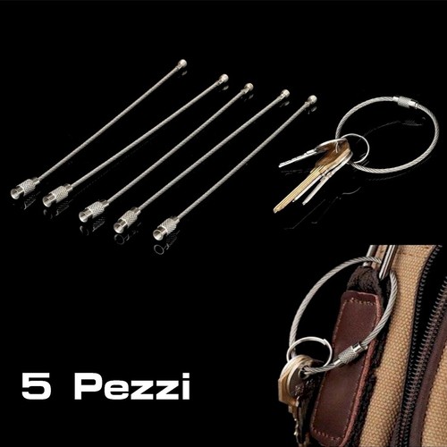 Cavo portachiavi filo in - 5x,
