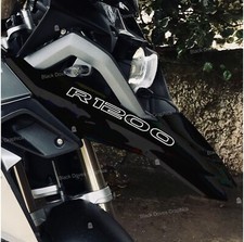 n.2 Adesivi Bianco Becco Anteriore compatibili con BMW R1200 GS Adventure LC