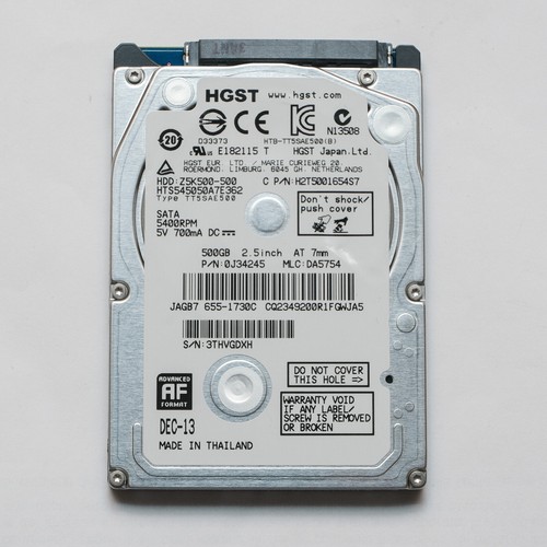 Hgst hst545050a7e362 500gb - hst545050a7e362,