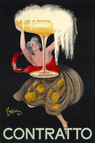 Champagne contratto vetro - champagne,