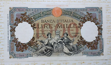 1000 LIRE REPUBBLICHE MARINARE DECRETO 28/08/1942 L'AQUILA 1° DATA ECCELLENTE