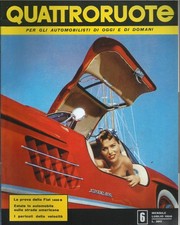 R388. QUATTRORUOTE N.6 Luglio 1956 – RISTAMPA ANASTATICA 2011
