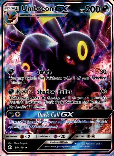 Umbreon 149 holo ultra - 80/149,