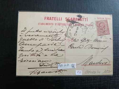 Regno perfin 1911 - regno,