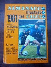 ALMANACCO ILLUSTRATO DEL CALCIO 1981