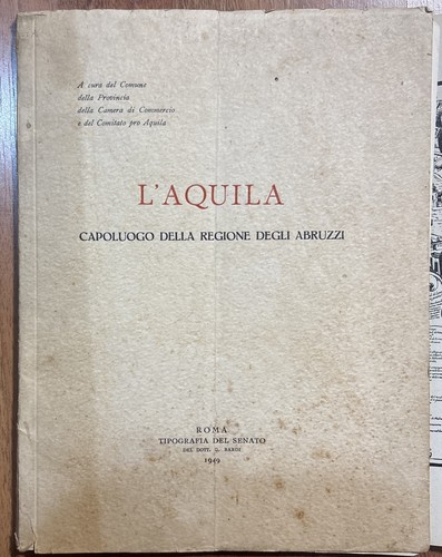 Aquila capoluogo della - capoluogo,