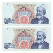 1000 LIRE GIUSEPPE VERDI I°