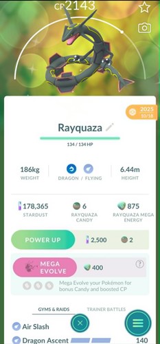 Shiny rayquaza abilità - rayquaza,