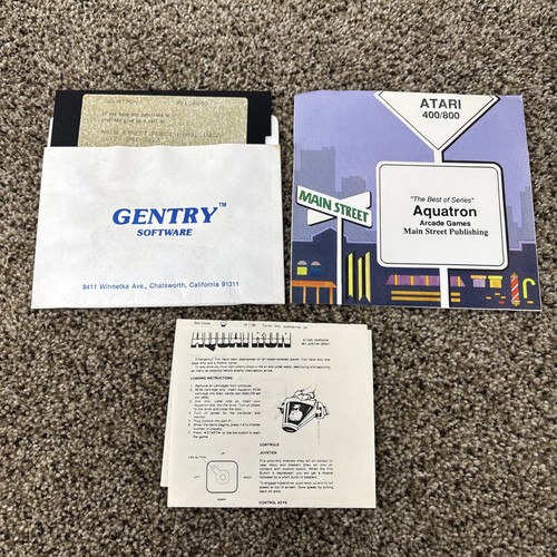Atari 800 computer aquatron - 800,