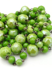 COLLANA LUNGA CON PERLE DI