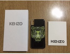 Cover Custodia IPHONE Originale KENZO NUOVO , Lucida ,fluorescente Gialla Nera