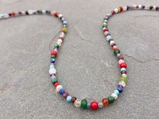 Collana fatta a mano con perle