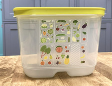 Tupperware FridgeSmart Small Deep con linguetta di ventilazione 1 3/4 Qt./1,8L - NUOVO - SPEDIZIONE INCLUSA