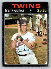 Frank Quilici Twins 1966 Topps