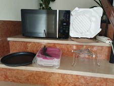 Whirlpool MCP 349 SL Forno a Microonde Chef Plus termoventilato combinato