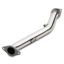 TUBO DI SCARICO IN ACCIAIO INOX 2° CAT DECAT PER SUBARU IMPREZA GD GG WRX STI