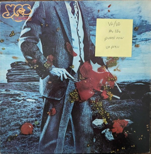 Yes tormato vinyl record - yes,