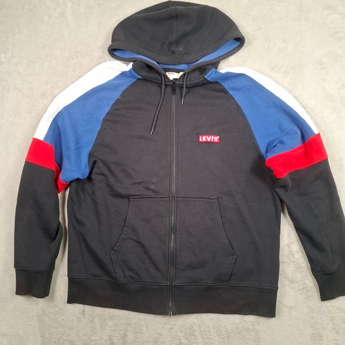 Felpa con cappuccio levis - felpa,