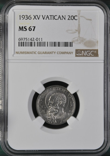 1936 vaticano centesimi - 20,