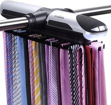 Motorized Tie Rack Closet