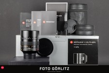 Leica M 75mm 1.25 Noctilux 11676 6bit nero del 18.06.2018 FOTO-GÖRLITZ
