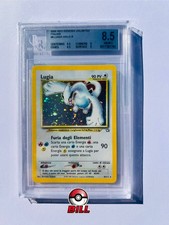 Carta Card Pokemon Lugia Neo Genesis  Italiano BGS 8.5 Near Mint/Mint+