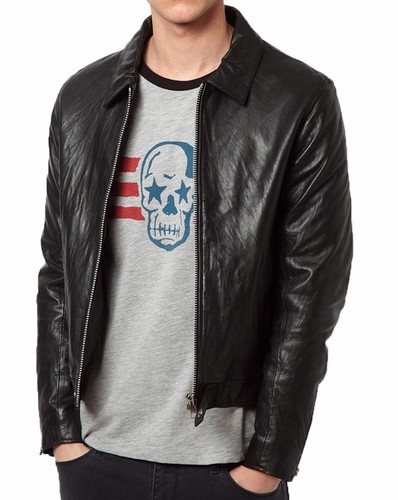 Bomber uomo vera pelle - , di