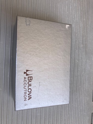 Box bulova accutron - bulova, l'orologio