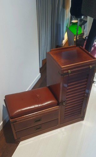 Mobiletto mogano stile marina - mogano,