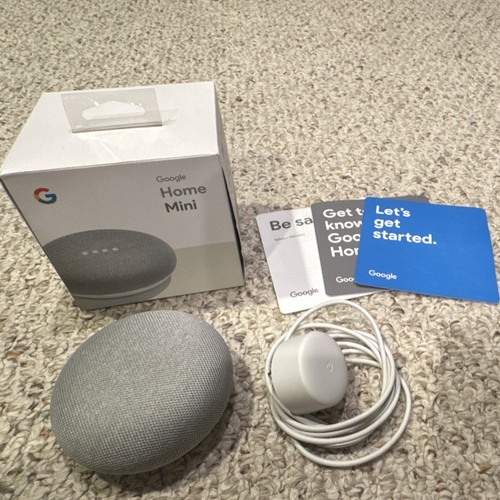Google home mini - google, gray