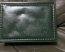 Rolex Watch Box Verde Pelle