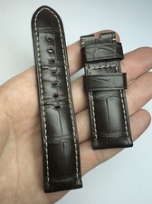 Cinturino coccodrillo marrone