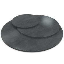 Piano tavolo rotondo cemento