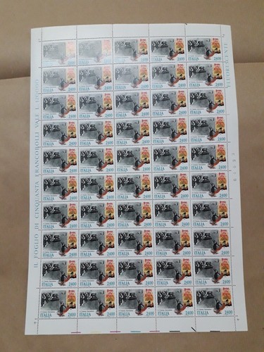 1988 foglio francobolli intero - 1988,