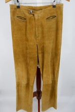 Pantaloni tradizionali donna Meindl in pelle taglia 42 100% pelle Oktoberfest ottime condizioni