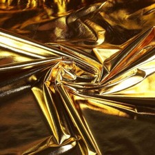 Lurex Foliendruck Tessuto Oro