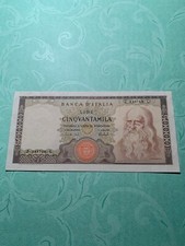 50000 Lire LEONARDO DA VINCI