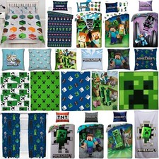 SET COPRIPIUMINO MINECRAFT GAME TENDE CUSCINO COPERTA ASCIUGAMANO - VENDUTO SEPARATAMENTE