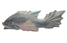Statuina pesce vintage fatta e