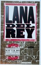 Lana Del Rey 2014 Poster Hatch