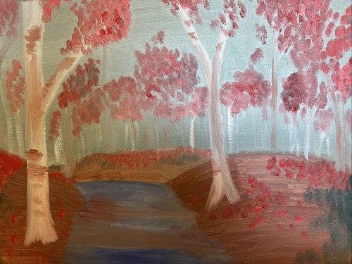 Acquerello foresta - acquerello,