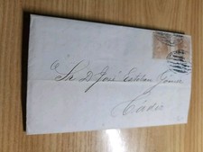 Antille Spagnole 1881/82 2 Buste Da Habana X Cadice Molto belle