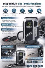 Avviatore Auto Portatile 4in1