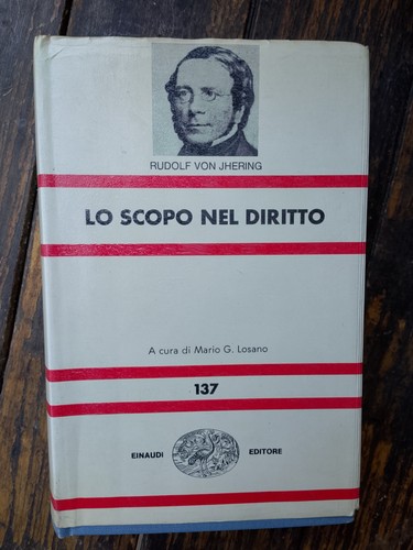 Rudolf von jhering lo scopo - von,